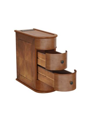 Streamdale End Table with Charging Station & Drawers, No Assembly Required