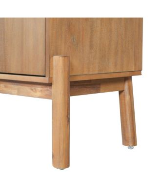 Vintage Sideboard Buffet Cabinet, 56.8" W, 4-Door Storage