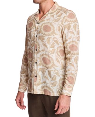 Men's Parker Printed Pointed Collar Shirt