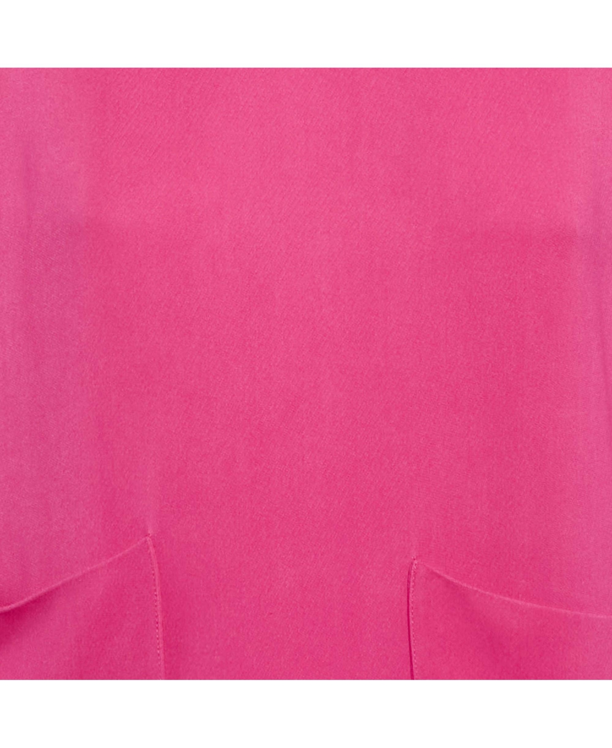 Pre-Owned Stella Mccartney Women's Pink Crepe Long Sleeve Blouse