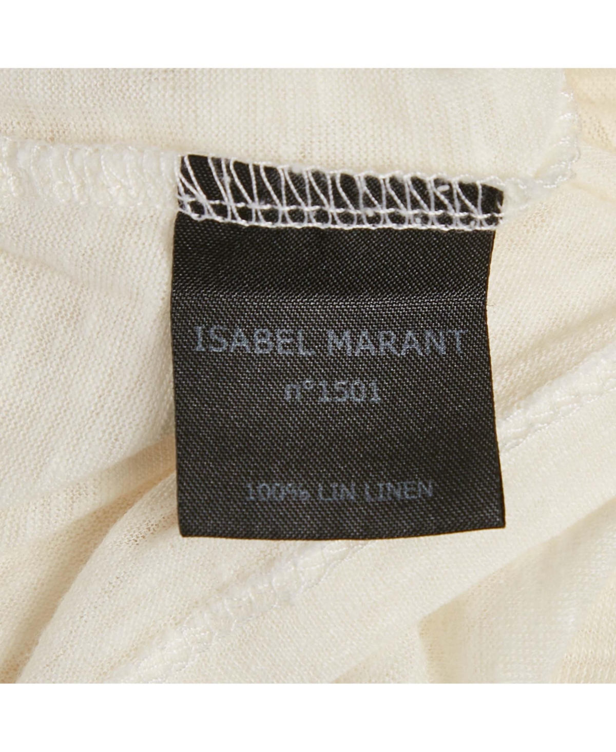 Pre-Owned Isabel Marant Women's Off-White Jersey T-Shirt