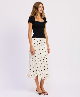 Women's Abigail Midi Slip Skirt