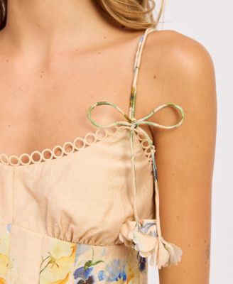 Women's Sleeveless Scoop Neck Carrera Top