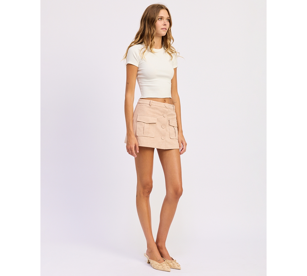 En Saison Women's Donna Mini Skirt