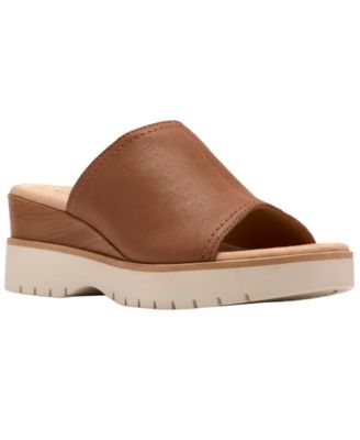 Women's Diaz Slide Open Toe Wedge Sandals