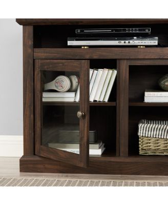 Modern Farmhouse TV Stand for up to 65" TVs, Brown 60"W