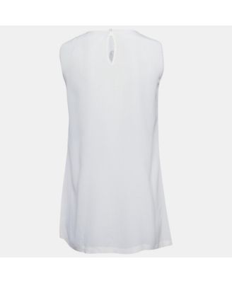 Women's Cream I Love Italy Silk Top