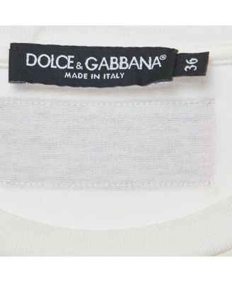 Women's White Floral Print Jersey T-Shirt