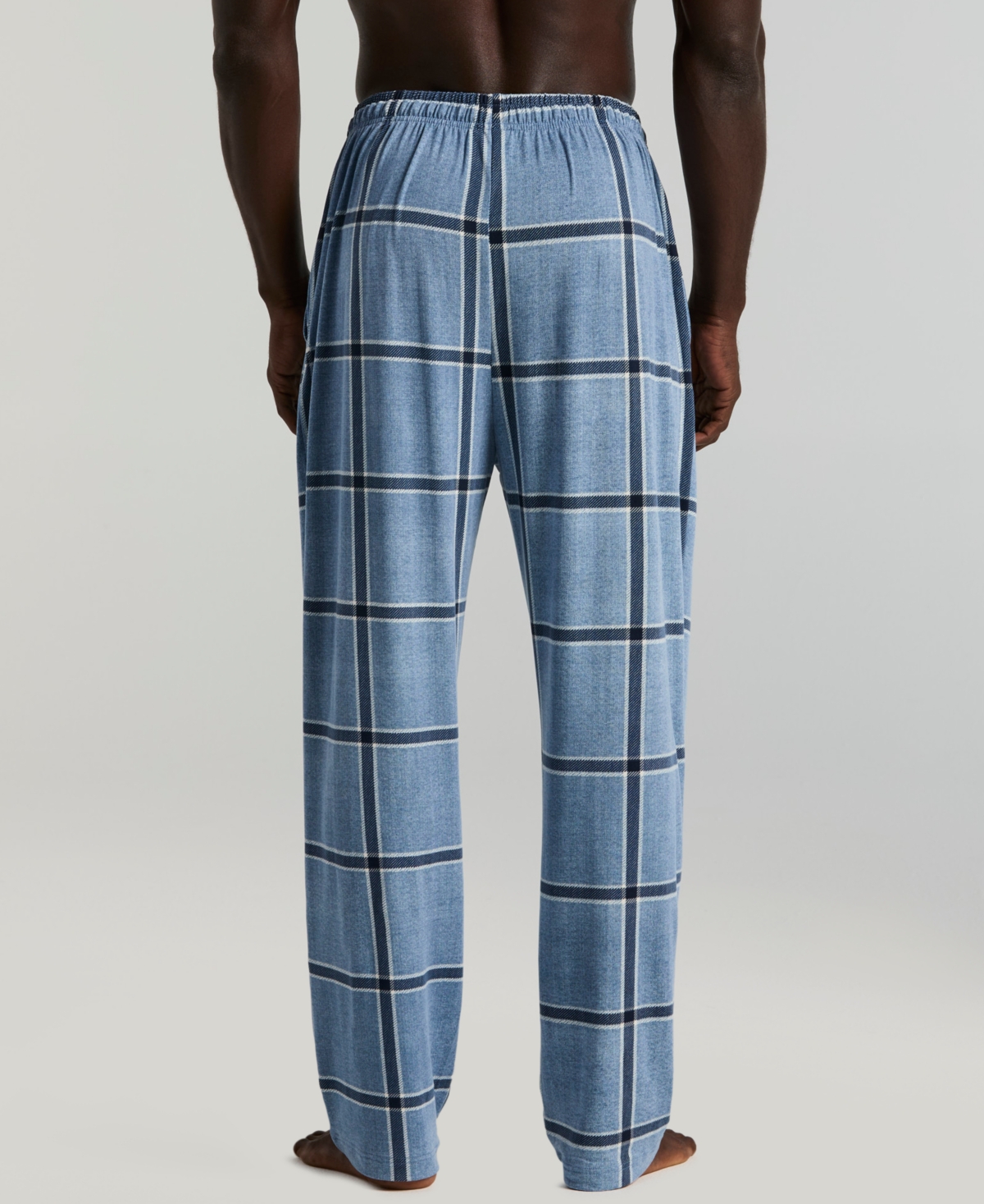Perry Ellis Portfolio Men's Deluxe Touch Plaid Sleep Pants