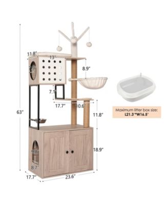 Gray Cat Tree