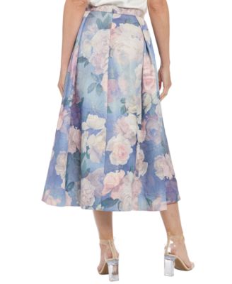 Women's Pleated Organza Skirt