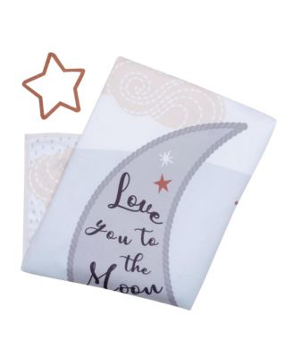 Baby Goodnight Moon Milestone Photo Opportunity Soft Fleece Blanket