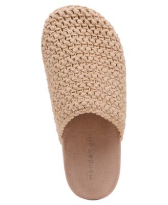 Women's Saratoga Raffia Woven Slip-On Clogs