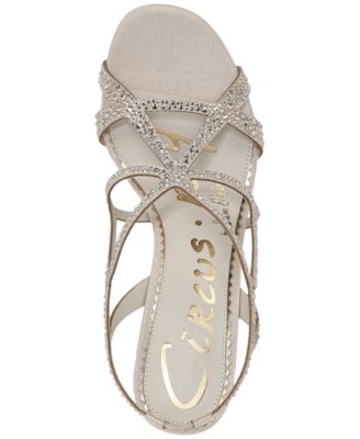 Women's Louisa Strappy Butterfly Rhinestone Dress Sandals