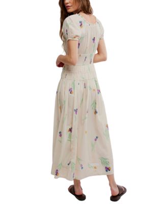 Women's Complete Me Short-Sleeve Midi Dress