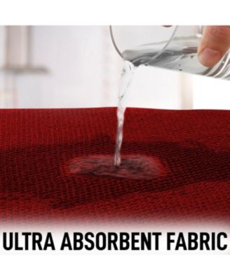 Reusable Absorbent Cotton Kitchen Towels, 8-Pack