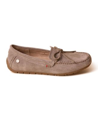 Women's Suede Loafer Moc Flats
