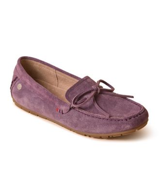 Women's Suede Loafer Moc Flats