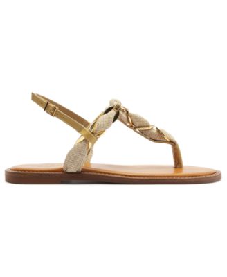 Women's Camellia Round Toe Flat Sandals