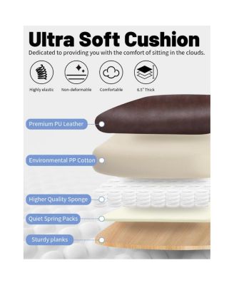 600LBS Heavy Duty Office Chair, Big & Tall, High Back Executive Desk Chair with Pocket Spring Cushion