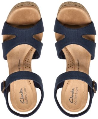 Women's Nerisa Twist Round Toe Wedge Sandals