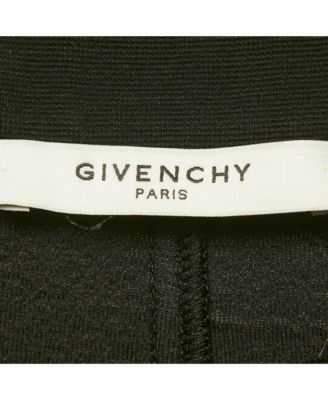 Women's Black Knit Flared Mini Skirt