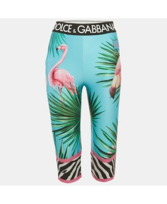 Women's X Khaled Khaled Multicolor Flamingo Print Jersey Leggings