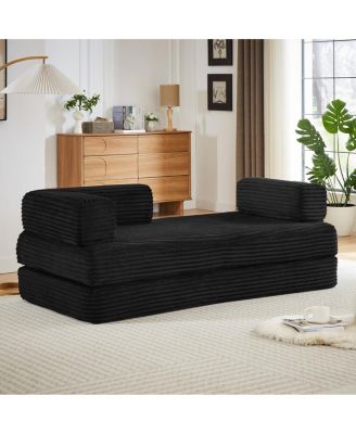  Loveseat Sofa, Cloud Boneless Couch, Modern Modular Sectional, Oversized