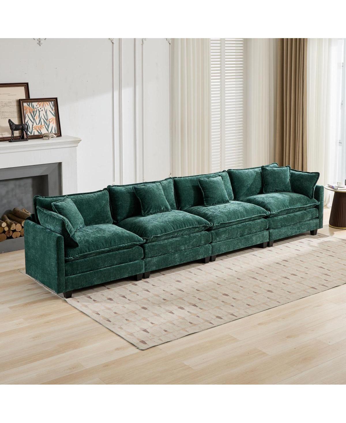 Streamdale Cloud Couch: Skin-friendly Chenille, Cloud-like Comfort, Modular Design