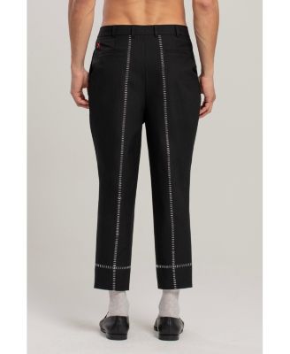 Men's Free Heaven Striped Two Zipped Pant