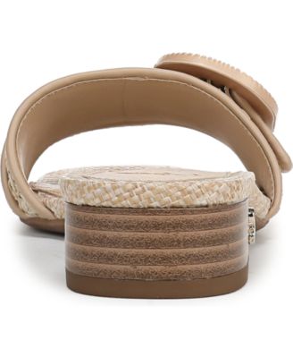 Women's Kandie Low Block Heel Slides Sandals