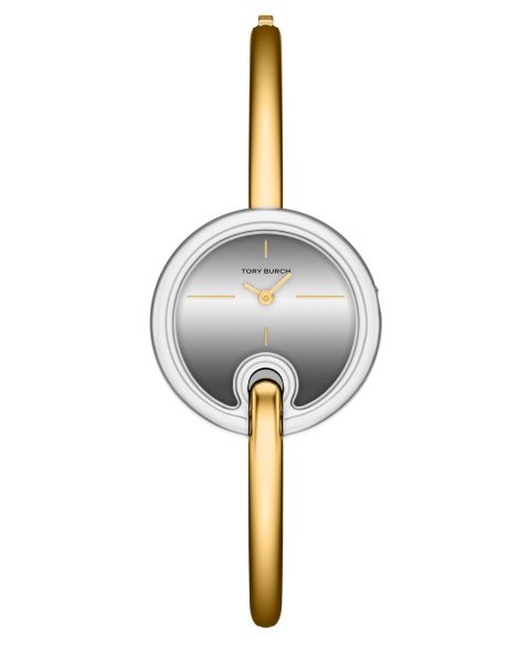 Женские часы Tory Burch The Pierced Small Quartz Two-Hand Gold Stainless-Steel Watch, 22mm