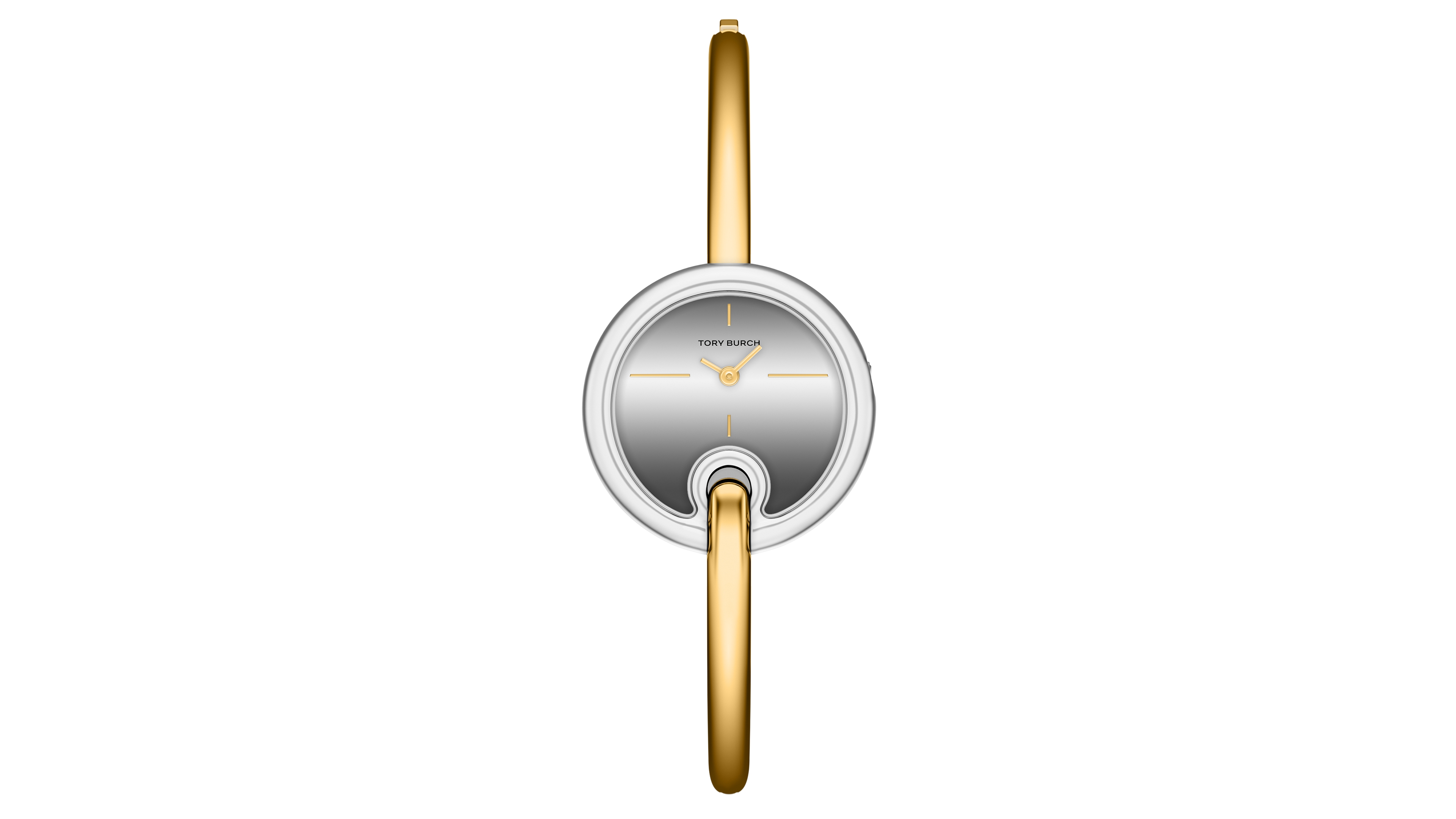 Tory Burch Women's The Pierced Small Quartz Two-Hand Gold Stainless Steel Watch, 22mm