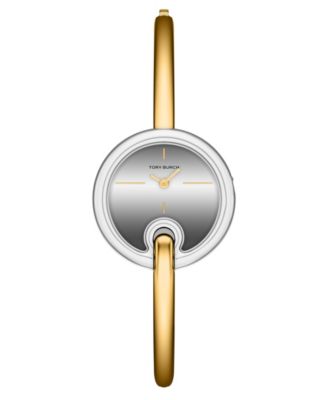 (新品 半額sale！)Tory Burch ブランド レディース クオーツ時計 Tory Burch Women's The Pierced Small Quartz Two-Hand Gold