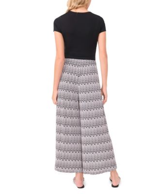 Women's Pull-On Wide Leg Pants