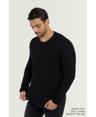 Men's SPRING + MERCER Ribbed Crew Neck Sweater