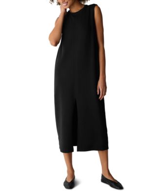 Women's Sleeveless Crewneck Tank Dress