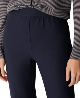 Women's Textured Knit Ankle Kick Pants