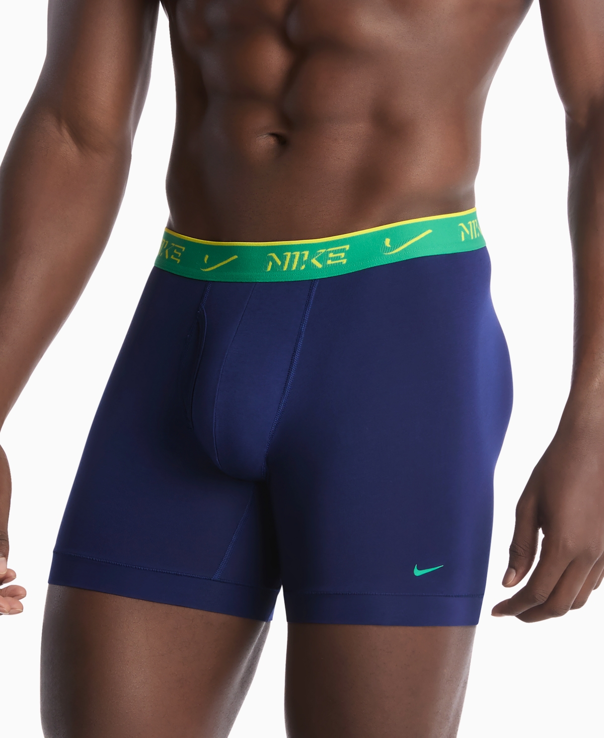 Nike Men's Dri-fit Essential Cotton Stretch Boxer Briefs, 3-Pack