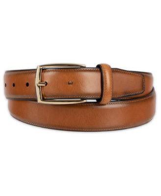 Men's Luxury Pebbled Leather Belt