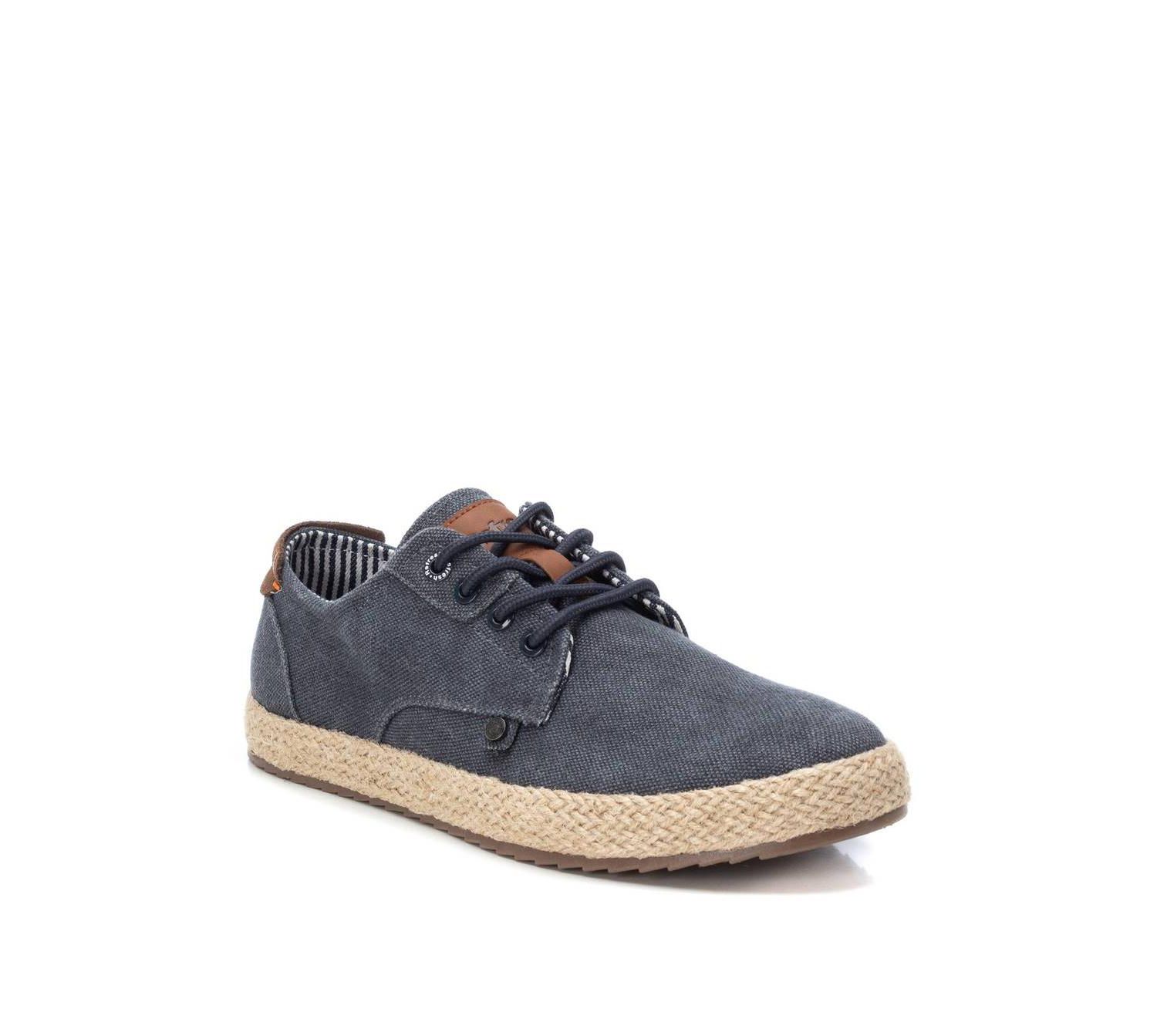 Men's Casual Jute Wrapped Sole Oxfords