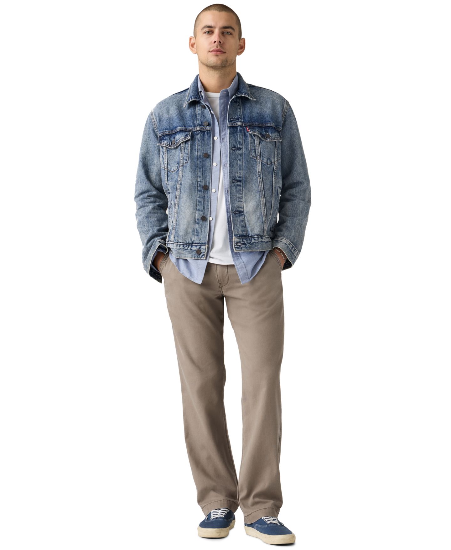 Мужские брюки Levi's XX Straight-Fit Chino, цвет: Bungee — фото 2