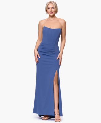 Women's Corset Top Strapless Dress