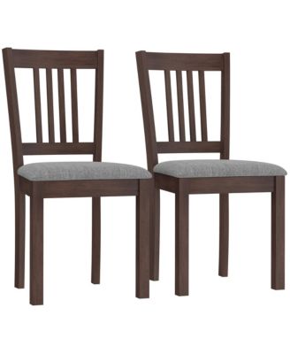 Dining Chairs Set of 2, Linen Upholste Kitchen Chairs,