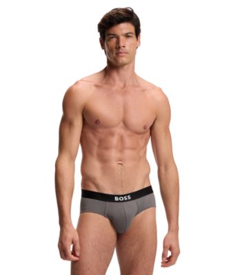 Men's Boss One Hip Briefs Underwear, 3-Pack Set