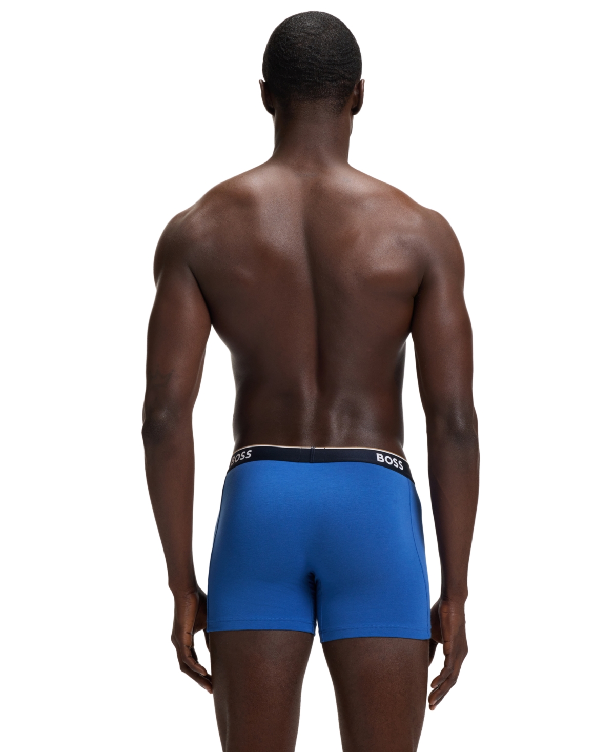 Hugo Boss Men's Power Boxer Briefs Underwear, 3-Pack Set