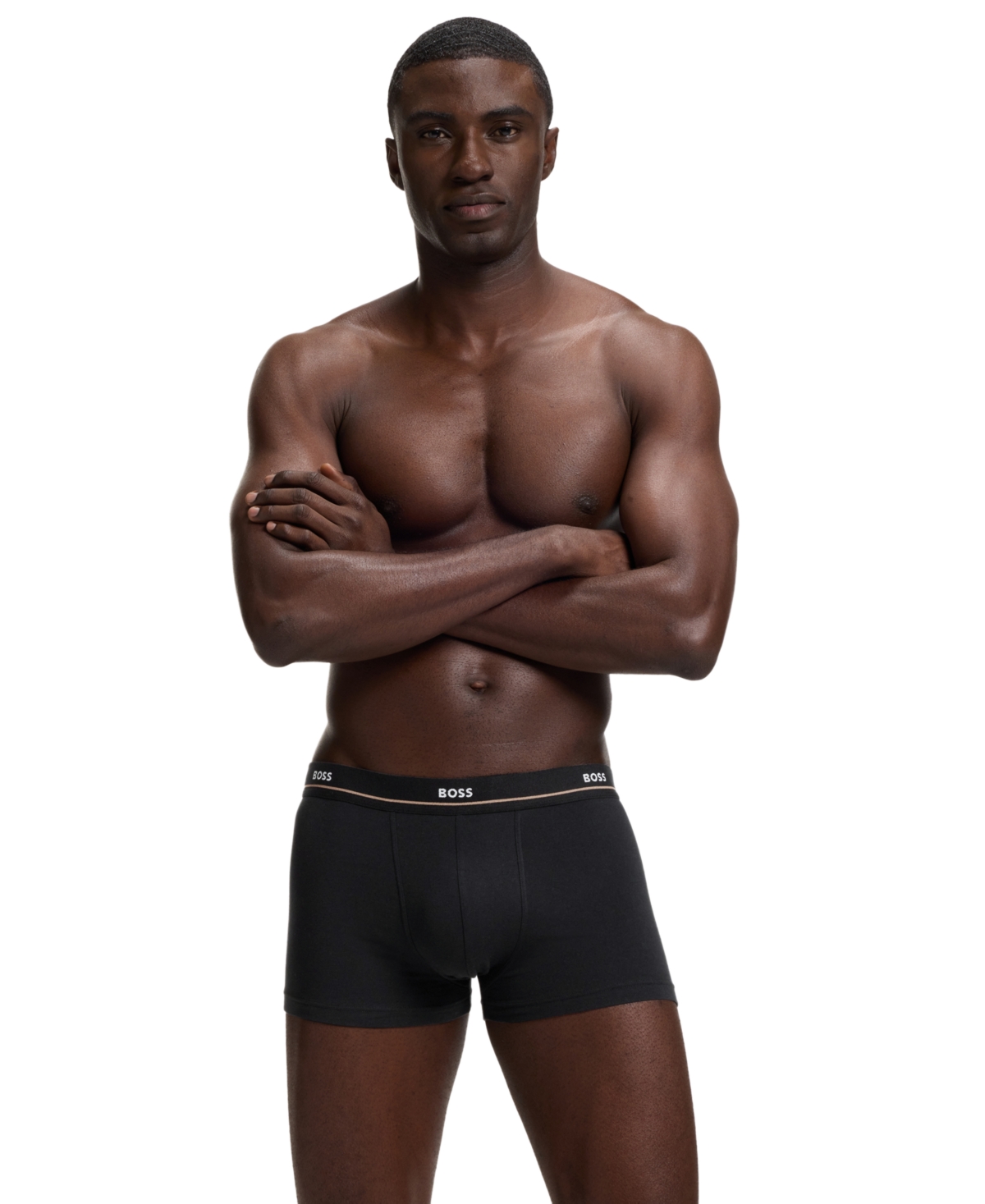 Hugo Boss Men's Essential Trunk Style Underwear, 5-Pack Set