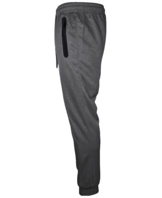 Men's Slim-Fit Tech Joggers Zipper Pockets Sweatpants