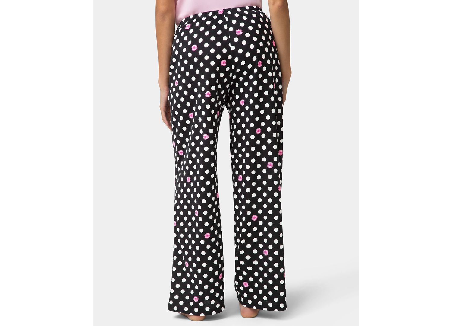 Women's Cotton Printed Mid-Rise Pants