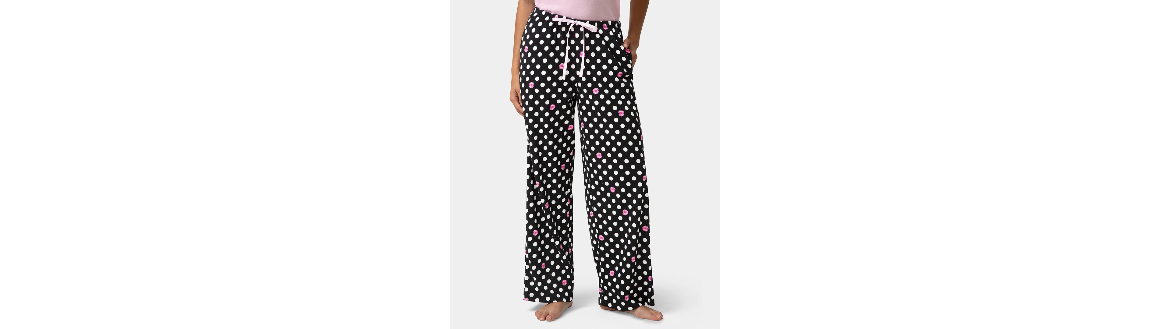 Hue Women's Printed Mid-Rise Pants